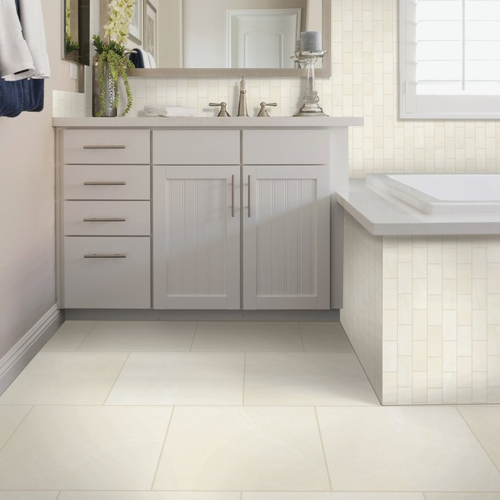 Adair's Brunnerville Flooring providing tile flooring solutions in Lititz, PA. - Grand Boulevard-  Simple White Polish