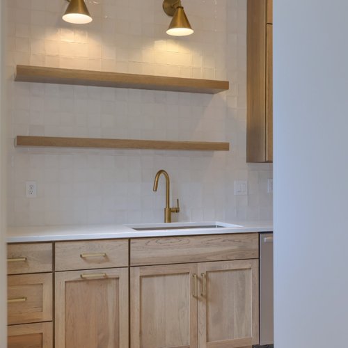 New kitchen backsplash tile installed by Adair's Flooring in Lititz, PA