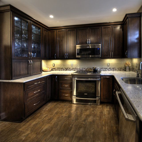 Kitchen installation from Adair's Brunnerville Flooring in the Lititz, PA area