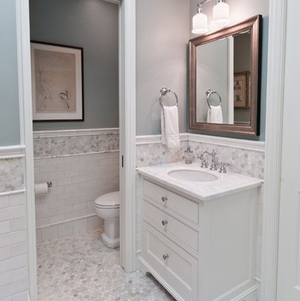 Bathroom installation from Adair's Brunnerville Flooring in the Lititz, PA area