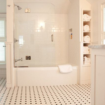 Bathroom installation from Adair's Brunnerville Flooring in the Lititz, PA area