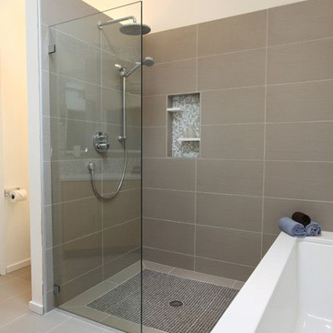 Bathroom installation from Adair's Brunnerville Flooring in the Lititz, PA area